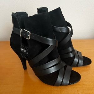 Vince Camuto Leather & Suede Booties